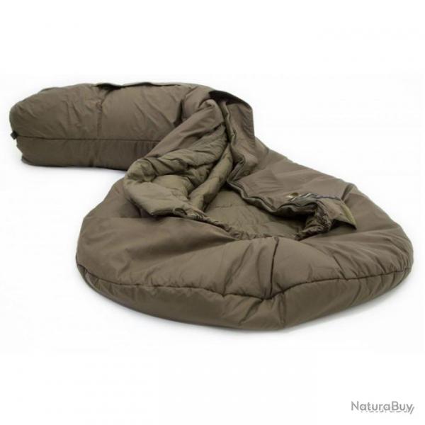 Sac de couchage Defence 4 200 cm Carinthia - Vert olive - L / 230 x 87 x 60 cm - Zip au centre