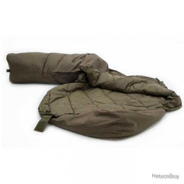 Sac de couchage Tropen 200 cm Carinthia - Vert olive - L / 235 x 87 x 65 cm - Zip  gauche