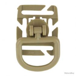 Adaptateur MOLLE D-Ring Bulldog Tactical coyote