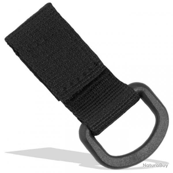 Adaptateur MOLLE D-Ring Velcro Bulldog Tactical Noir