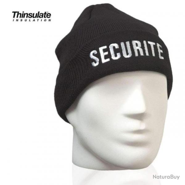 Bonnet acrylique Thinsulate Scurit Patrol Equipement - Noir
