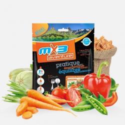 Plat lyophilisé Pâtes Végétariennes MX3 Aventure Petits Légumes
