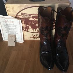 Bottes lucchese pointure 44