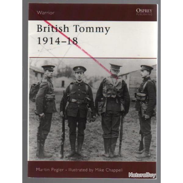 le soldat britannique en 1914-1918, bristish tommy osprey