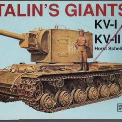 Les chars staline kv 1 et kv 2 horst scheibert  Schiffer publishing. blindés panzer tanks kvI KvII