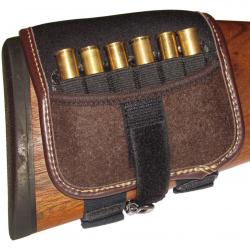 Cartouchière De Crosse Niggeloh Loden 6 Tubes Pour Carabine