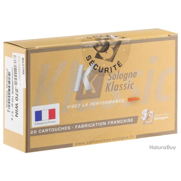 Balles De Chasse Sologne Subsonique Calibre 270W