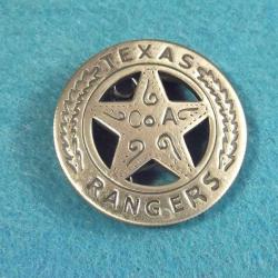 Lot de 3 Reproduction Western Etoile de Sheriff - Texas Rangers Badge MI3011