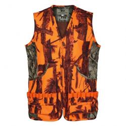GILET DE CHASSE PERCUSSION PALOMBE ORANGE  TAILLE M