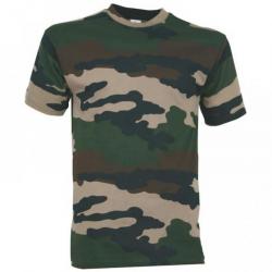 TEE SHIRT ENFANT CAMOUFLAGE - TAILLE 6 ANS - PERCUSSION