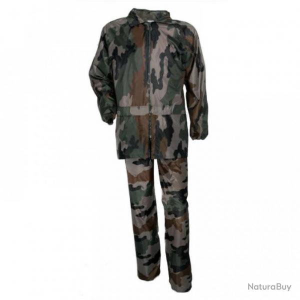 TENUE DE PLUIE COMPLETE PERCUSSION CAMO CE TAILLE S