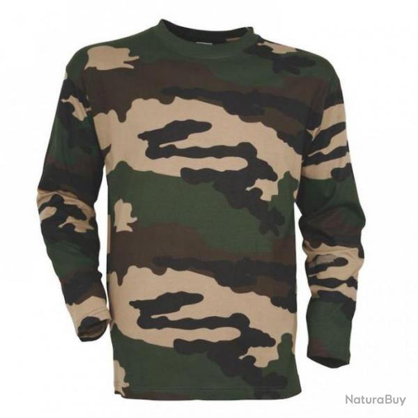 TEE SHIRT MANCHES LONGUES - CAMOUFLAGE - TAILLE S - PERCUSSION