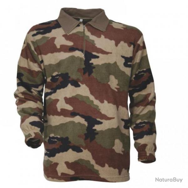 CHEMISE F1 EN POLAIRE - CAMOUFLAGE - TAILLE S - PERCUSSION