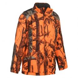 VESTE DE CHASSE PERCUSSION BROCARD GHOSTCAMO BLAZE/BLACK - TAILLE S