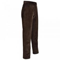 PANTALON DE CHASSE EN VELOURS PERCUSSION COUNTRY  MARRON  TAILLE 60