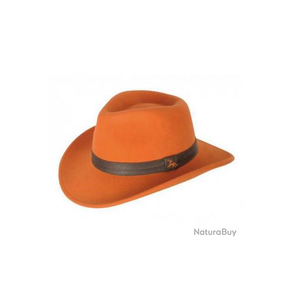 Chapeau orange Woolchap Verney carron - TAILLE M