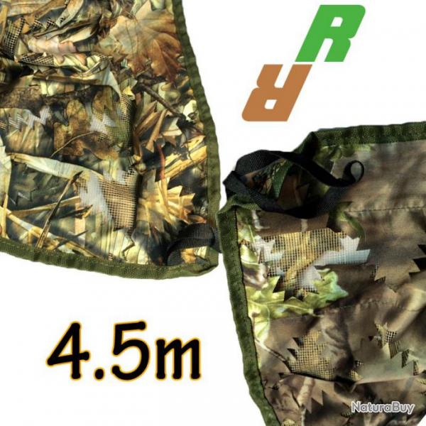 Filet de camouflage 3D rversible 4.5m