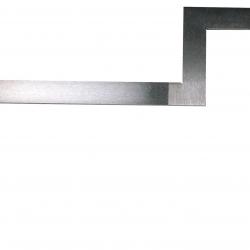 Equerre à bride en acier au carbone galvanisée 600x600 mm MIB FH600