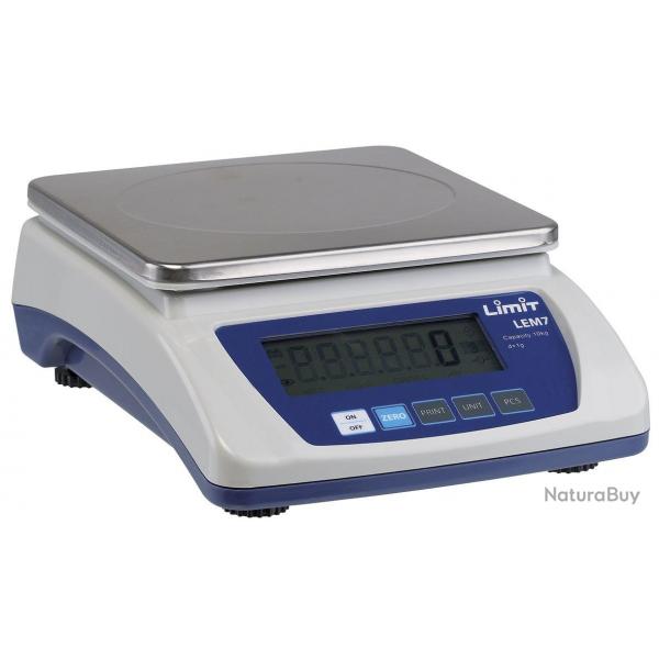Balance de table digital avec plateau de pese en acier inoxydable 180x170 mm 5 kg Limit LEM750