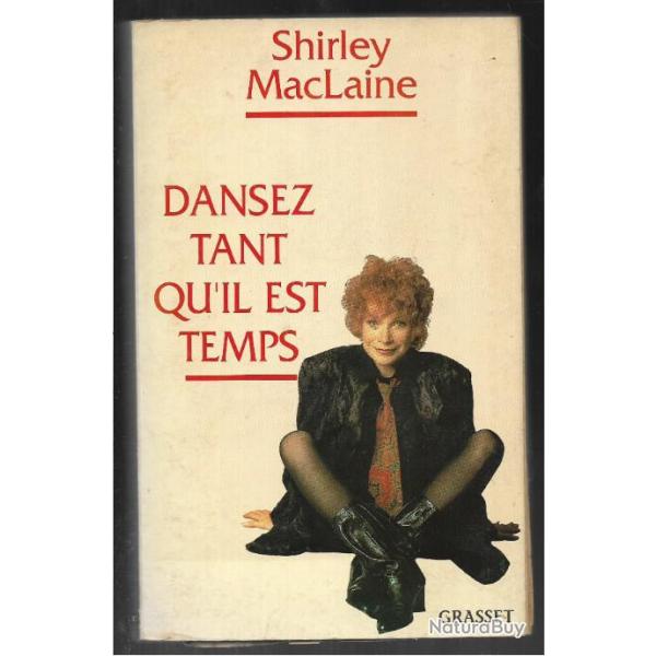 dansez tant qu'il est temps de shirley maclaine , cinma , music-hall autobiographie
