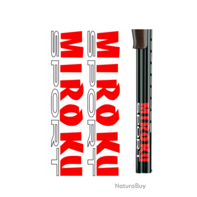 Lot De 2 Stickers Vinyle Miroku Pour Crosse De Fusil - Envoi Rapide 24h