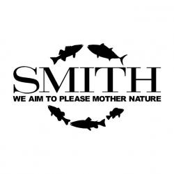 sticker SMITH ref 2 matériel pêche capot moteur hors bord bateau autocollants decals