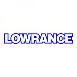 sticker LOWRANCE ref 2 matériel pêche capot moteur hors bord bateau autocollants decals