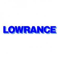 sticker LOWRANCE ref 3 matériel pêche capot moteur hors bord bateau autocollants decals