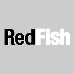 sticker REDFISH ref 1 matériel pêche capot moteur hors bord bateau autocollants decals