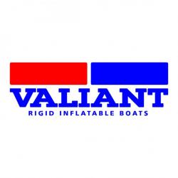 sticker VALIANT ref 1 matériel pêche capot moteur hors bord bateau autocollants decals