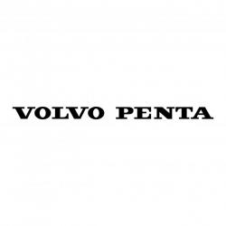 sticker VOLVO PENTA ref 2bis matériel pêche capot moteur hors bord bateau autocollants decals