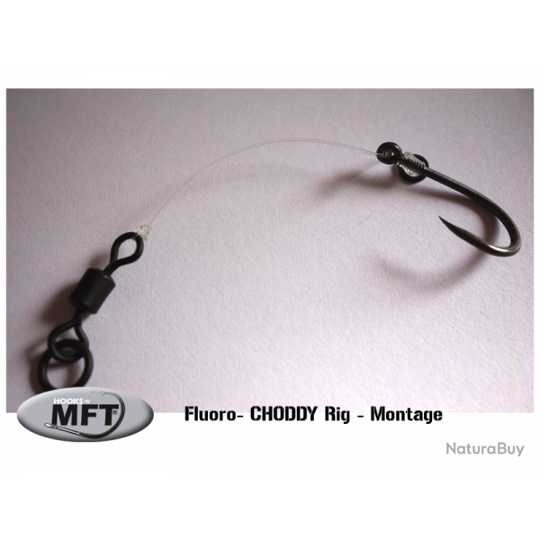 MFT - Montage Carpe Fluoro - Choddy Rig - Hameon N4