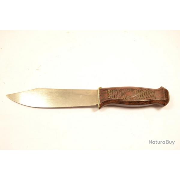 Ancien couteau de jeunesse / scout, lame inox, poigne baklite