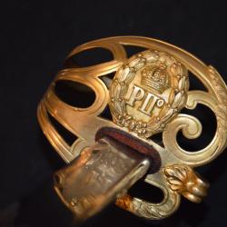 SABRE OFFICIER GARDE DU CORPS PIERRE II EMPEREUR DU BRESIL-SABRE BODYGUARD PIERRE II EMPEROR BRAZIL
