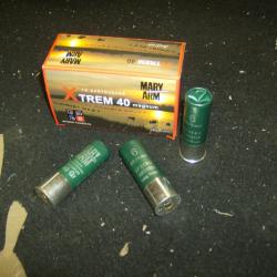 10 cartouches X TREM MARY ARM 40 grs MAGNUM ST CABION CAL ...