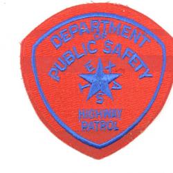 Insigne DEPARTEMENT OF PUBLIC SAFETY, HIGHWAY PATROL TEXAS USA