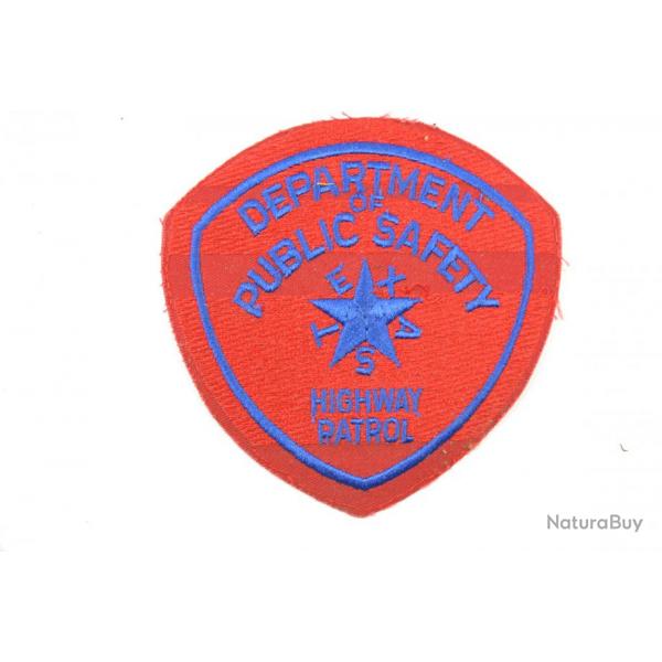 Insigne DEPARTEMENT OF PUBLIC SAFETY, HIGHWAY PATROL TEXAS USA