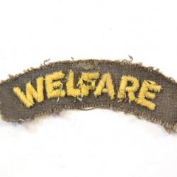 Insigne tissu / patch US ARMY welfare