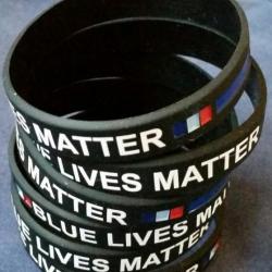 Bracelet "Blue lives matter"