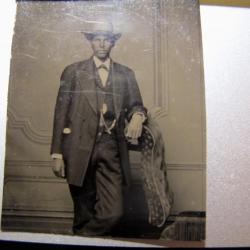 Old West Ferrotype US 1870 personnage