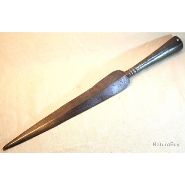 RARE pique rvolutionnaire ARME NATIONALE DECRET 1792 - Fer marqu A+N ref SDB24PIQ001
