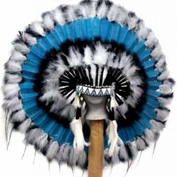 Coiffe indienne Navajo de 36 pouces  Made in USA ( Mod. STILLWATER