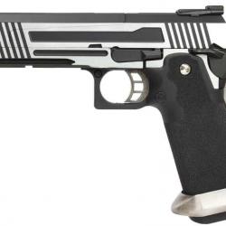 Réplique pistolet HX1001 split silver gaz GBB 