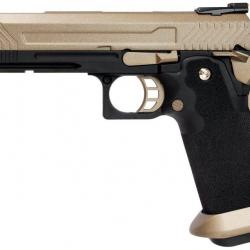 Réplique pistolet HX1103 Full à gaz GBB  couleur Tan