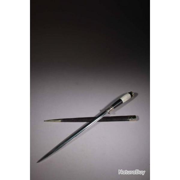 Grand stylet corse manche en bne et cerf 94