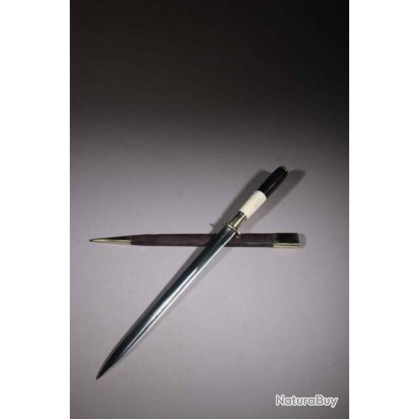 Grand stylet corse de collection manche en bne et cerf 97