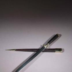 Grand stylet corse manche en ébène 98