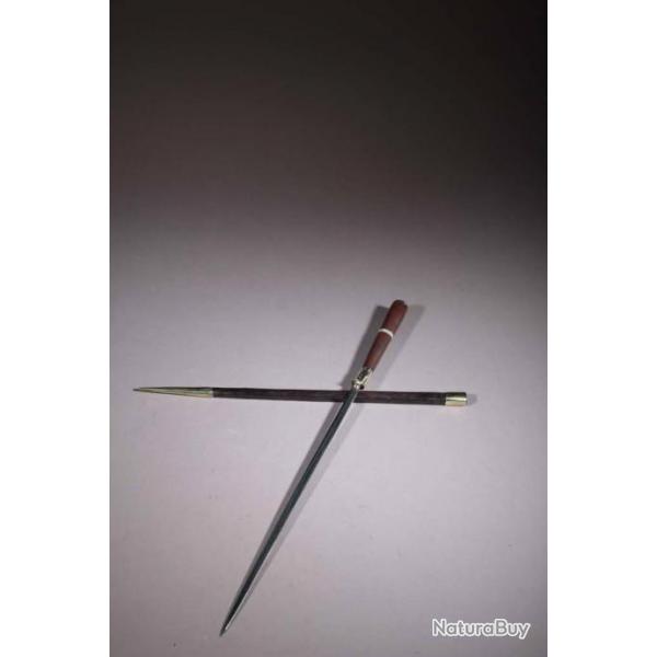 stylet corse artisanal manche en bois et os 103
