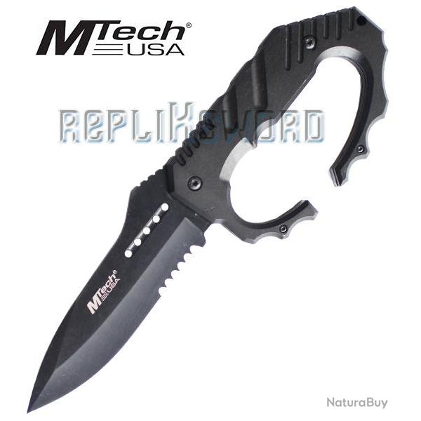 Couteau Poignard Poing Americain Mtech MT-20-51BD Master Cutlery Repliksword