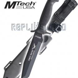 Couteau de Chasse Black Mtech USA MT-676TB Poigard Dague Tactique Repliksword